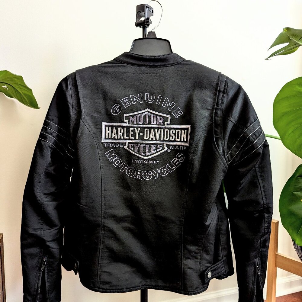 Genuine Harley-davidson Women's "Miss Enthusiast" 3-in-1 Casual Jacket